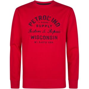 Petrol Industries - Heren Artwork Sweater Moab - Rood - Maat M