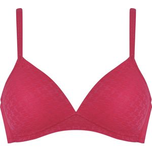 Naturana - 5665 - Soft bh met pied de poule patroon - Casis - 85A