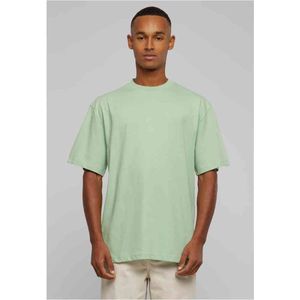 Urban Classics - Organic Tall Heren T-shirt - S - Groen