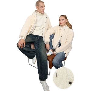 Trendyol Antraciet Unisex Fit Elastische Gedetailleerde Capuchon Winterjas Tmnaw25Mo00015