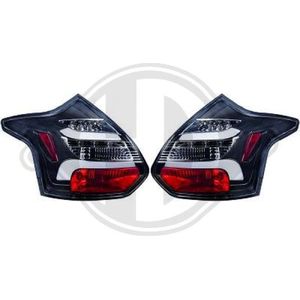 Hd Tuning - Set Achterlichten - Zwart - LED - Voor Ford Diederichs 1418994
