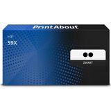 PrintAbout - Toner 59X - Zwart - Multipack geschikt voor HP