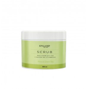 Epilax Body Scrub – Aloe Vera & Green Tea (300 ml)
