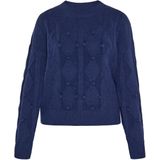 usha - FESTIVAL - Trui - Navy - Lange Mouw - Normale Pasvorm