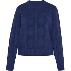 usha - FESTIVAL - Trui - Navy - Lange Mouw - Normale Pasvorm
