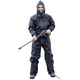 Kerbl - Spuitoverall - Donkerblauw - Was- en Reinigingsoverall met Capuchon - Waterdicht