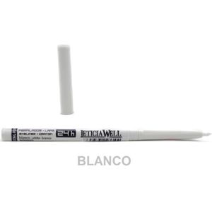 Leticia Well - Wit oogpotlood, draaibaar / Automatic Pencil Blanco - 24H - Nummer 33285