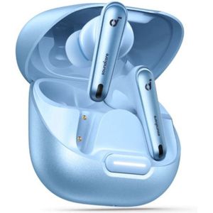 soundcore Liberty 4 NC A3947G61 - In-Ear Bluetooth Headset - Lichtblauw - ANC - 50 uur Draadloze