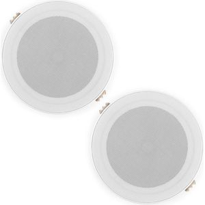 Power Dynamics MSLP50 Marine Speaker Set - 2x waterdichte speakers low profile - 5 Inch - 80W - Wit