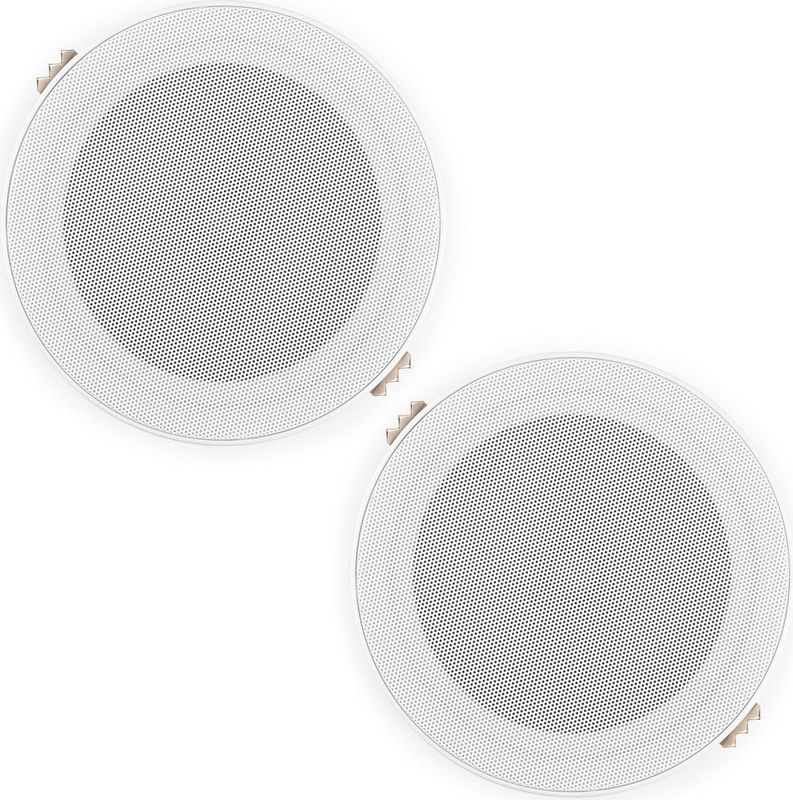 Power Dynamics MSLP50 Marine Speaker Set - 2x waterdichte speakers low profile - 5 Inch - 80W - Wit