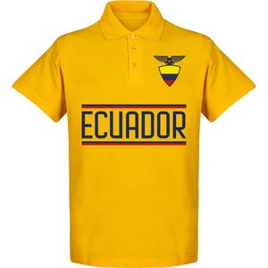 Ecuador Team Polo Shirt - Geel - S