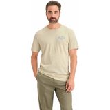 Dockers Graphic A11030301 T-shirt Met Korte Mouwen Beige M Man