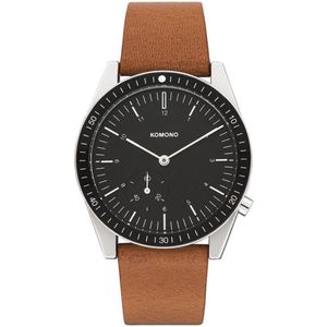 Komono Ray Legacy Leather Cognac W4404 Horloge Stopwatch