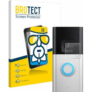 BROTECT - Screenprotector voor Ring Video Doorbell Plus - Folie Beschermfolie Beschermglas transparant