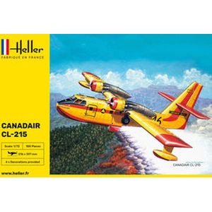 1:72 Heller 80373 Canadair CL-215 Plane Plastic Modelbouwpakket