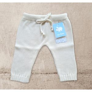 Mac Iusion Gebreid Broekje | Natural | Prematuur | maat 44