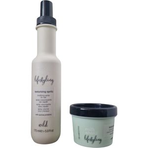 Milkshake Texturizing Duo Molding Cream 100ml + Spritz Spray for Hair 175ml
