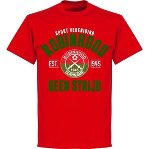 SV Robinhood Established T-shirt - Rood - XS