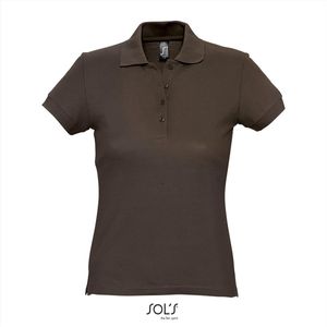 SOL'S Women´s Polo Passion L513 - Chocolate - XL