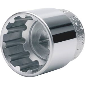 Wurth - Dopsleutel 3/8 inch, twaalfkant, multiprofiel - 3/8"" dopsleutel dubbelzeskant, meerdere profielen Soort aandrijving Binnenvierkant Sleutelwijdte 6 mm