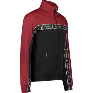 Australian duo jack met zwarte bies Bordeaux Rood maat L