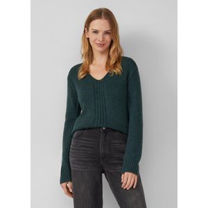 Gebreide Trui - Knusse Alpacamix - V-hals - Relaxte Pasvorm