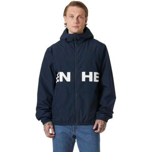 Helly Hansen - Core Graphic - Regenjas - Blauw - 2-laags constructie
