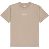 Element - T-shirt Lowcase Bp - Aluminium - Korte Mouwen - 100% Katoen