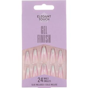Elegant Touch London Gel Finish Kunstnagels 24 stuks + Lijn