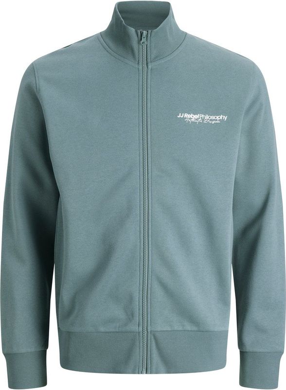 JJ Rebel - JREBZACK - Sweatvest - Pastelgroen - Gerecycled Materiaal