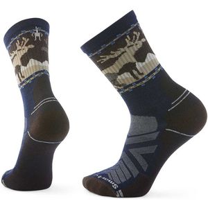 Smartwool - Hike Light Cushion Mountain Moose Crew - Sokken - Blauw - EU 42-45