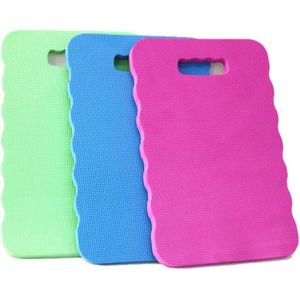 Doodadeals® - Kniekussen Tuin - Tuinieren - Tuinmat - Extra Dempend - 40 x 26 cm - Set van 3 - Roze, Groen , Blauw