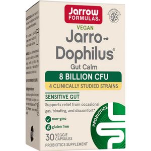 Jarrow Formulas Jarro-Dophilus Gut Calm 30 capsules - probiotica - een combinatie van Saccharomyces en gepatenteerde probiotische stammen