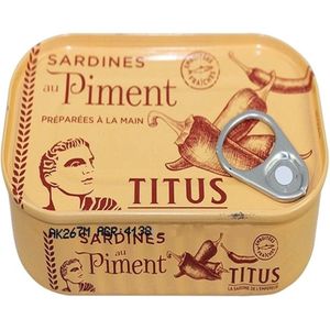 Titus Sardines with Chili (125g)