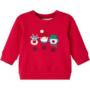 Name It baby unisex trui RUBY Jester Red Regular Fit
