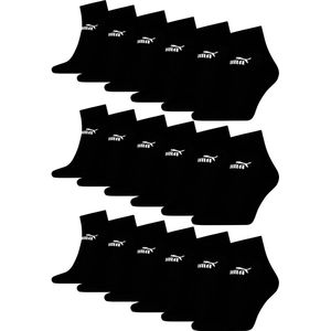 Puma unisex sneakersokken enkelhoog voor dames en heren, set van 6