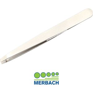 Merbach pincet, recht smal model, edelstaal, 10 CM- 20 x 1 stuks voordeelverpakking