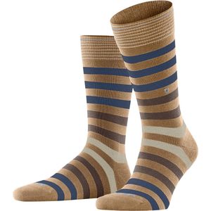 Burlington - Blackpool - Heren Sokken - Beige Brown Sugar 5152 - 1 Paar - Biologisch Katoen