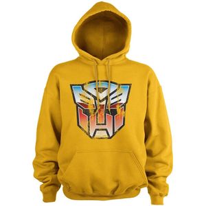 Transformers Distressed Autobot Shield Hoodie Gold-S