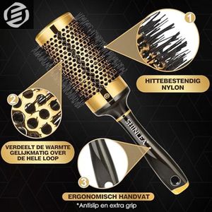 Equivera Curl Defining Brush - Krulborstel - Krul Borstel - Krul Kam - Borstel Voor Krullend Haar
