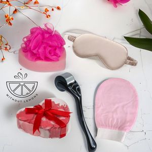 Without Lemon - Valentijnsdag - Vrouw Verzorgings Set - Bad Set - Cadeau tip - Beauty - Verwennen