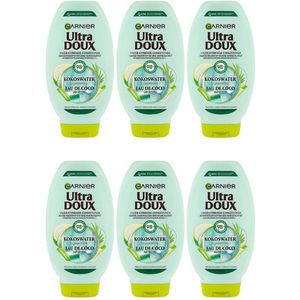 Garnier Ultra Doux Kokoswater & Aloë Vera Hydraterende Conditioner 6 x 250 ml