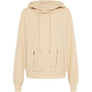 usha BLUE LABEL - Sweatshirt - Beige - Effen - Lange Mouw