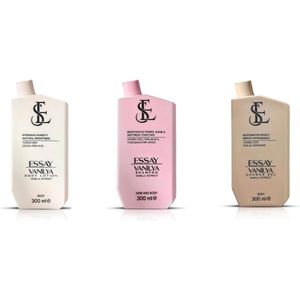 Esra Ezmeci Afro Vanilla Care Set: Douchegel, Shampoo & Bodylotion voor allround verzorging, Gift Set