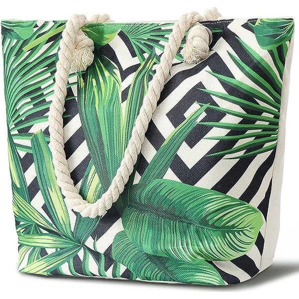 Grote strandtas online met rits