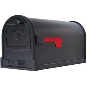 Amerikaanse brievenbus Arlington zwart