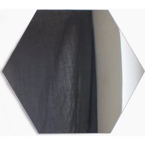 Hexagon Spiegel - Zeshoek spiegel - Gemaakt in NL - Acrylaat zilverspiegel