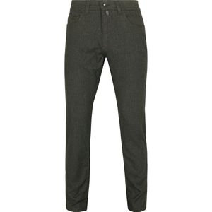 Pierre Cardin Broek Lyon Tapered Groen - Maat W 36 - L 34 - Heren - Five-pocket broek