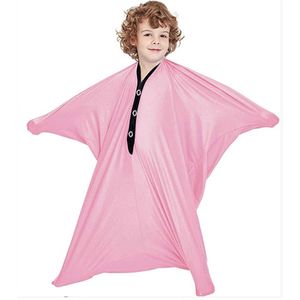 Daity 1 stuk - Sensorische lichaamssokken voor kinderen, elastische compressiesokken voor sensorische verwerkingsstoornissen, autisme, ADHD, ademende sensorische sokken voor kalmerende diepe compressietherapie (maat S: 102*69cm)