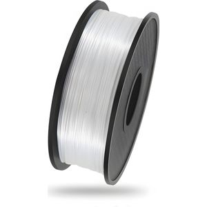 PLA Filament - 1.75mm 1kg - 3D Printer - 3D Pen Navulling – Wit met Zijdeglans